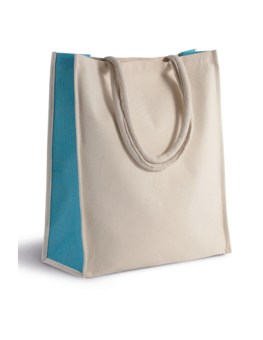 K-KI0253-COTTON / JUTE TOTE BAG - 23L